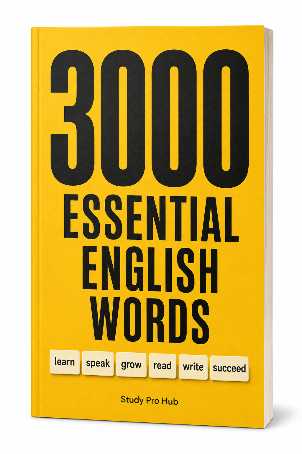 3000 Essential English Words paperback cover.