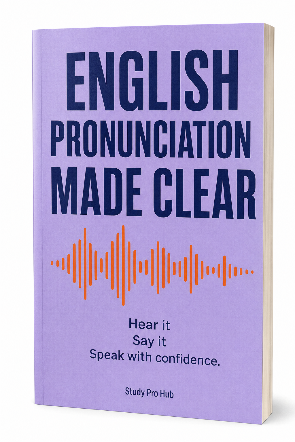 English Pronunciation Made Clear paperback cover.