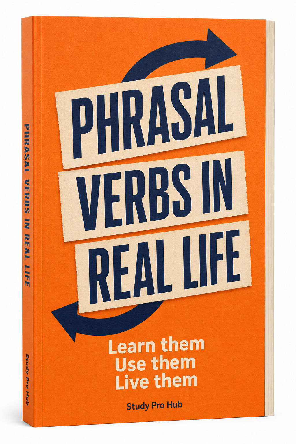 Phrasal Verbs in Real Life paperback cover.